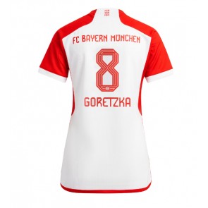 Bayern Munich Leon Goretzka #8 Koszulka Podstawowych Kobiety 2023-24 Krótki Rękaw